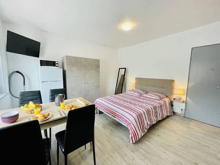 Appartement de vacances pour 2 personnes, avec Jardin