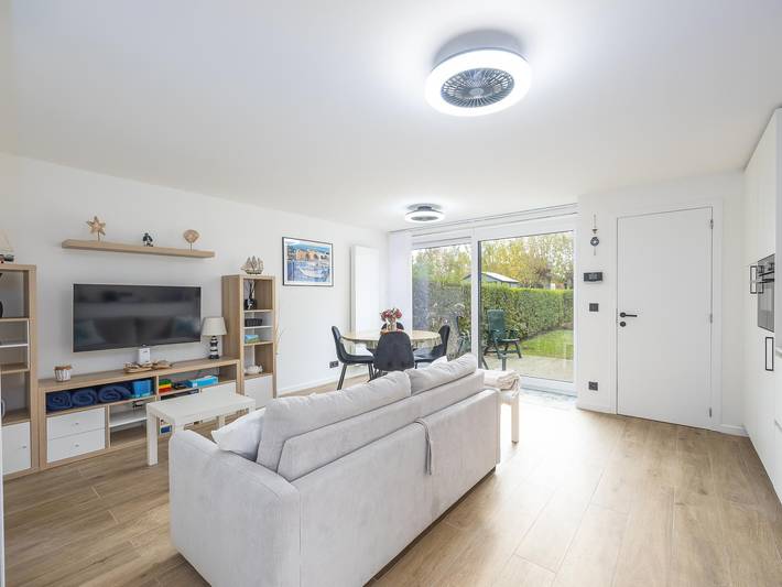 Maison de vacances pour 4 personnes, avec jardin et terrasse dans Westende