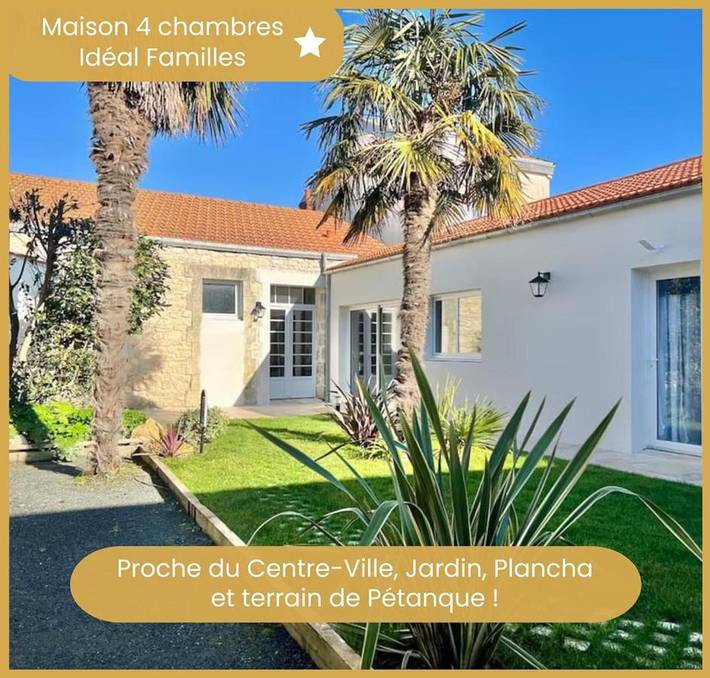 Maison d’hôte pour 8 personnes, avec jardin