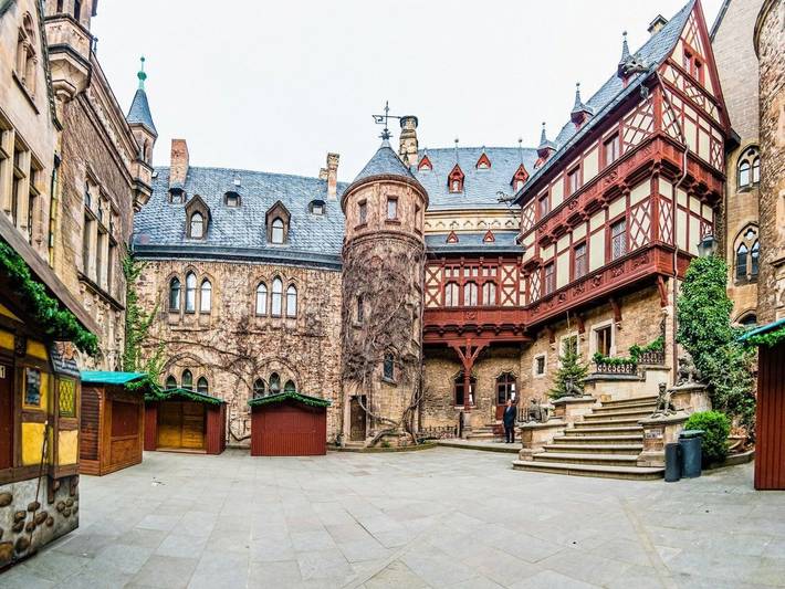 Hotel für 2 Personen, mit Terrasse und Whirlpool sowie Garten und Pool in Wernigerode - 4