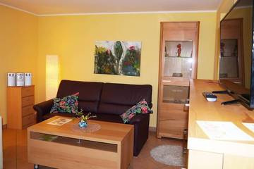 Ferienwohnung für 4 Personen, mit Sauna und Garten, mit Haustier am Werbellinsee