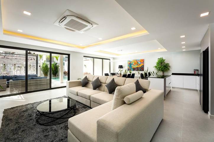 Villa pour 7 personnes, avec jardin ainsi que vue et piscine à Pattaya - 4