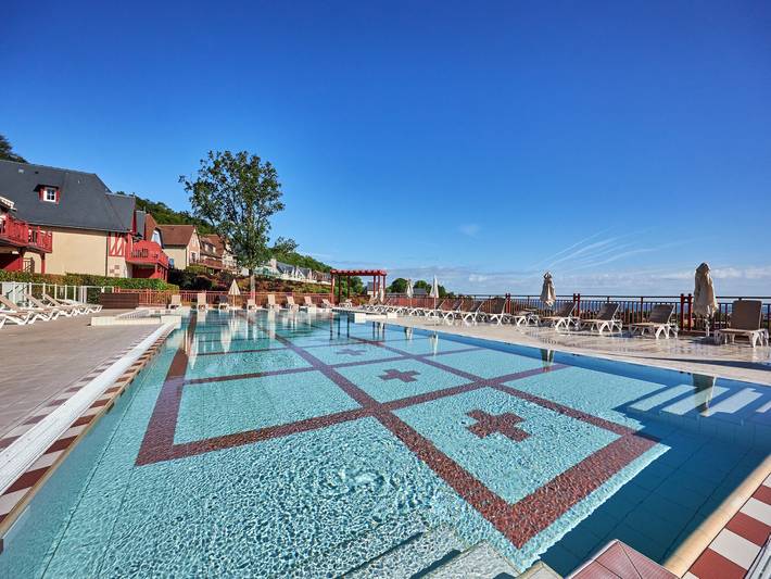 Location de vacances pour 6 personnes, avec piscine ainsi que terrasse et sauna, animaux acceptés à Houlgate - 2