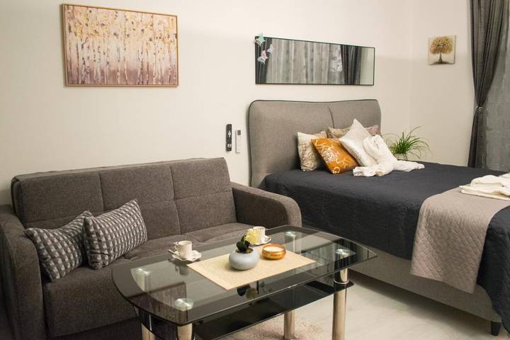 Ferienwohnung für 4 Personen, mit Ausblick und Garten sowie Pool und Sauna - 1