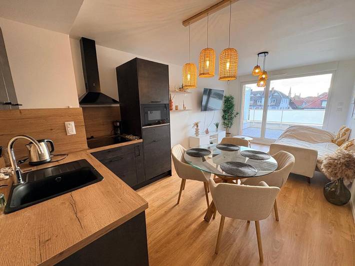 Gîte pour 3 personnes, avec Balcon et Terrasse à Bischheim - 4