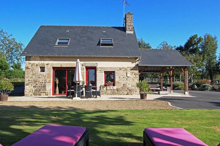 Gîte pour 6 personnes, avec jardin