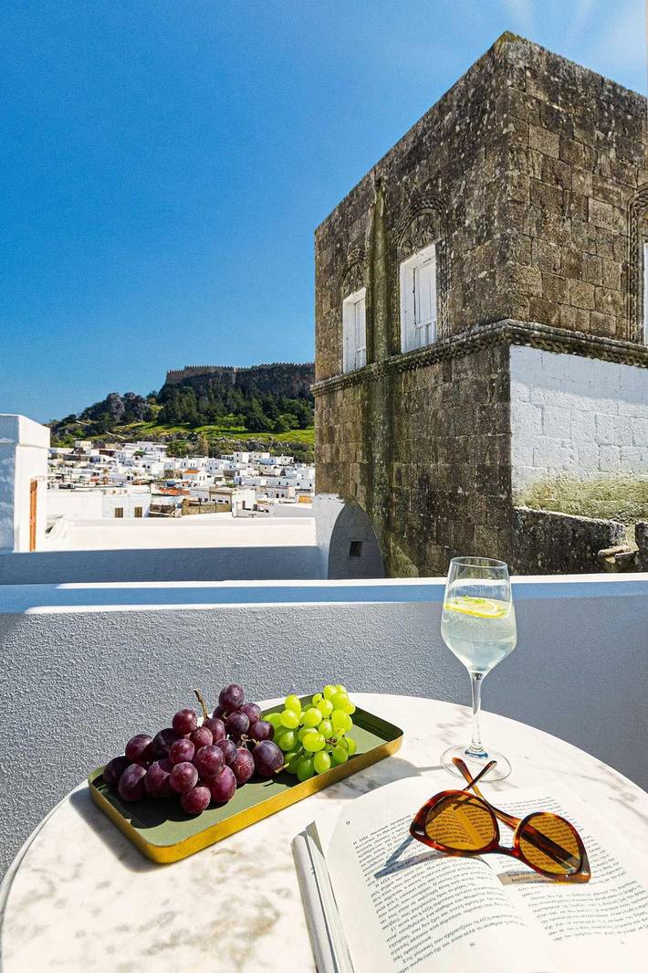 Ferienhaus für 4 Personen, mit Balkon und Terrasse