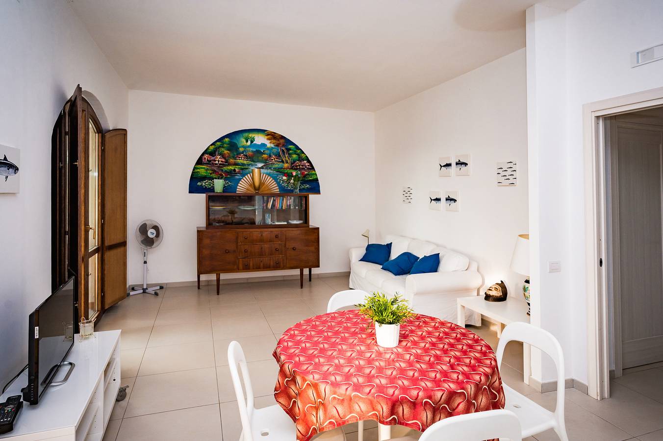 Casa vacanza per 8 persone con giardino in Pisciotta, Cilento Coast