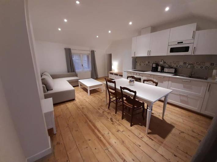 Appartement de vacances pour 5 personnes, avec jardin et vue