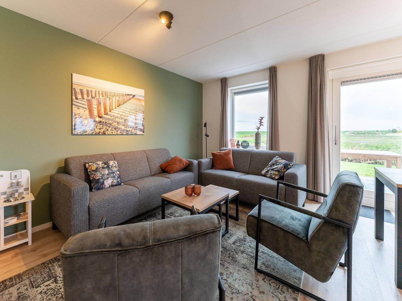 Ferienhaus in Zeeland nahe Naturgebiet in Scherpenisse, Niederländische Nordsee