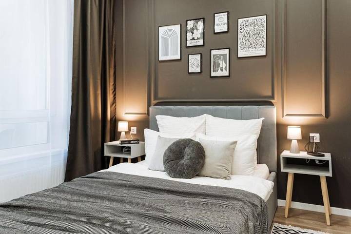 Apartament wakacyjny dla 4 osób, z widok i ogród, zwierzęta dozwolone w Budva