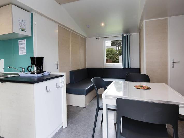 Mobil home pour 7 personnes, avec piscine à Mesquer - 4