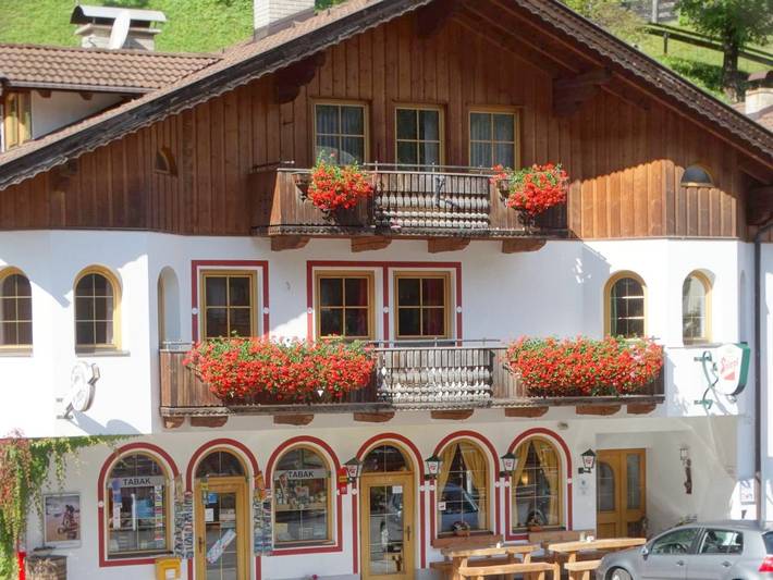 Ferienwohnung für 5 Personen, mit Balkon und Garten sowie Ausblick