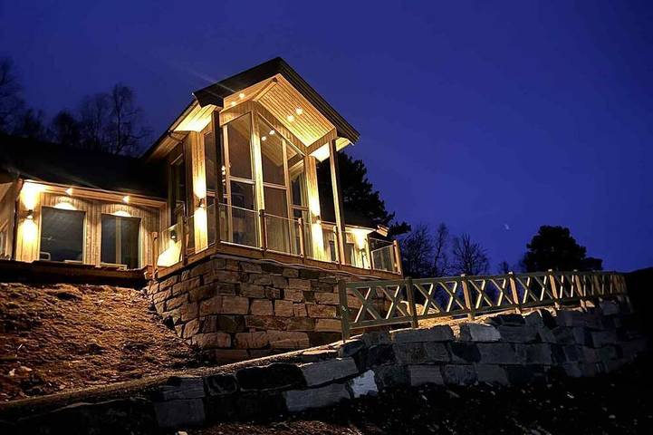 Ferienhaus für 9 Personen, mit Whirlpool und Sauna in Norwegen