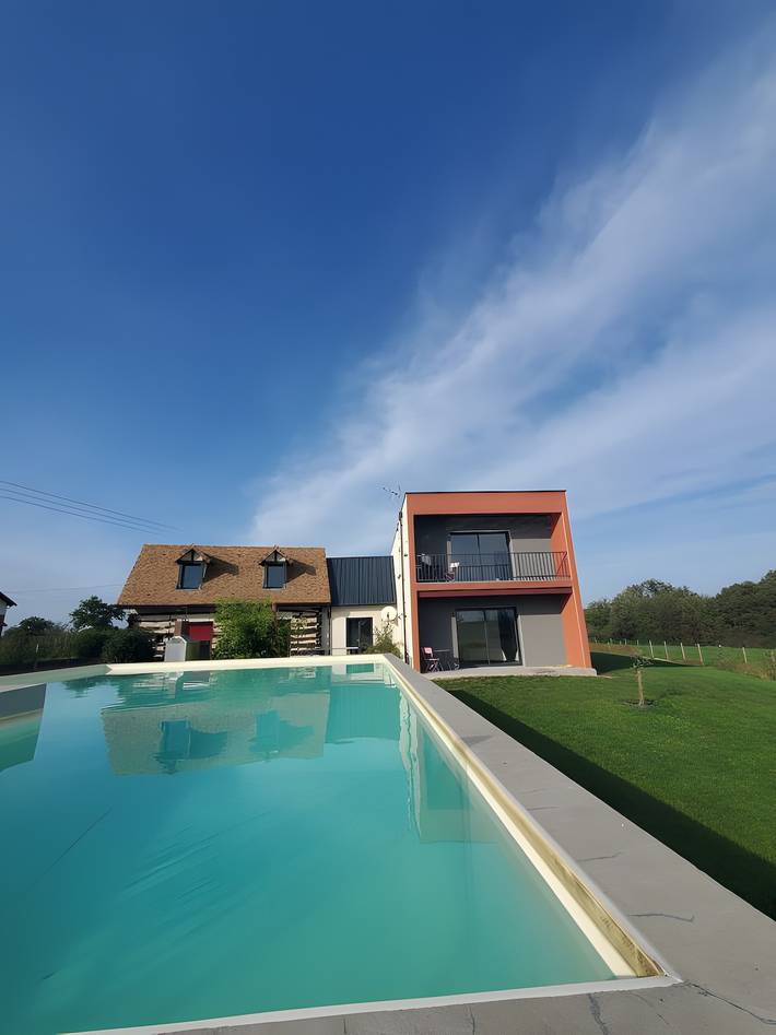 Maison de vacances 'Gite Pan Des Bois' avec terrasse privée, Wi-Fi et climatisation in Thionne, Région de Vichy