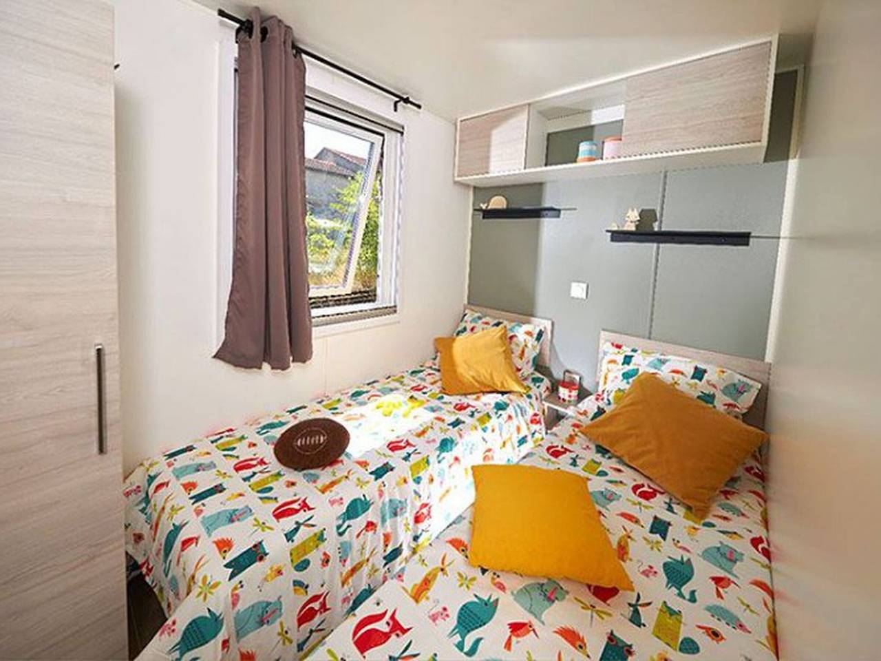 Cómodo mobil-home con terraza - 5 pers. in Anduze, Cevenas