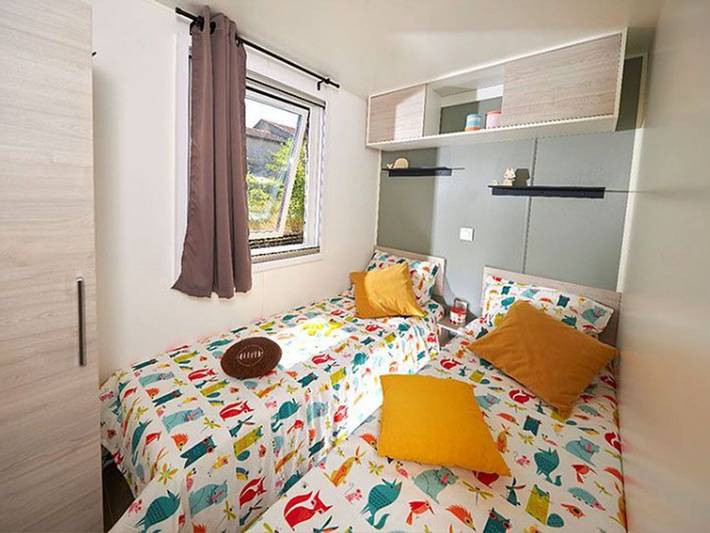 Mobil home pour 5 personnes, avec piscine et terrasse, animaux acceptés à Anduze - 4