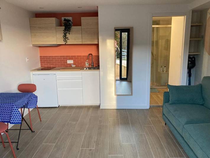 Appartement de vacances pour 2 personnes, avec jardin et vue