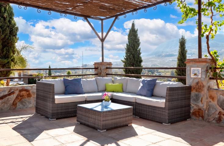 Finca für 10 Personen, mit Pool und Garten sowie Terrasse, mit Haustier in Álora - 2