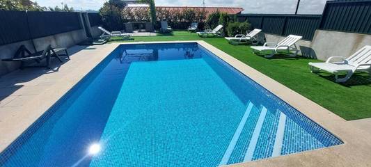Gîte pour 9 personnes, avec piscine ainsi que vue et jardin, animaux acceptés dans Carregal do Sal