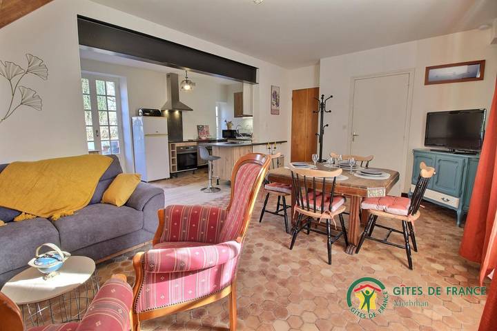 Gîte pour 4 personnes, avec jardin, animaux acceptés à Crach - 3