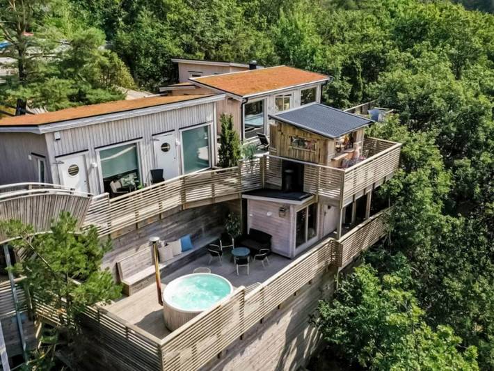 Ferienhaus für 2 Personen, mit Balkon und Whirlpool sowie Terrasse in Göteborg - 3