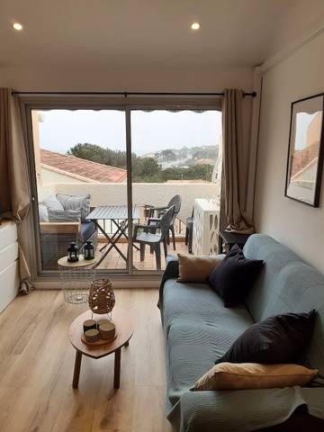 Gîte pour 4 personnes, avec vue et terrasse dans Plage de la Gaillarde
