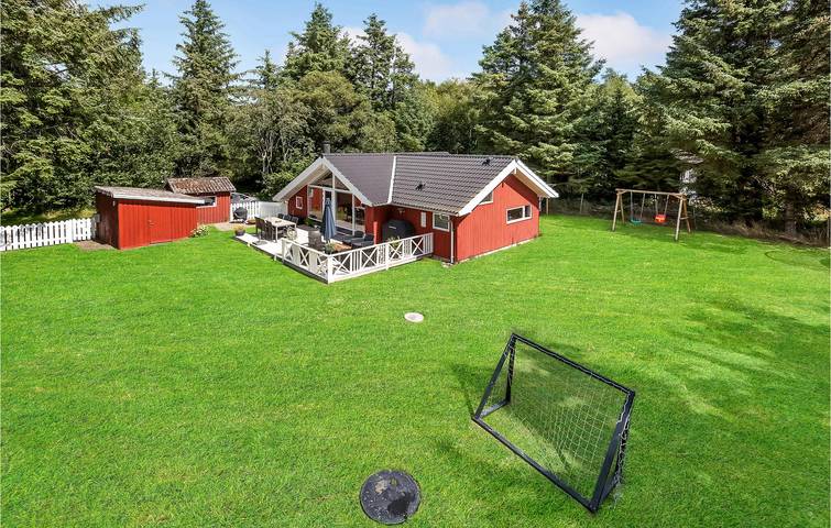 Ferienhaus für 5 Personen, mit Terrasse und Garten