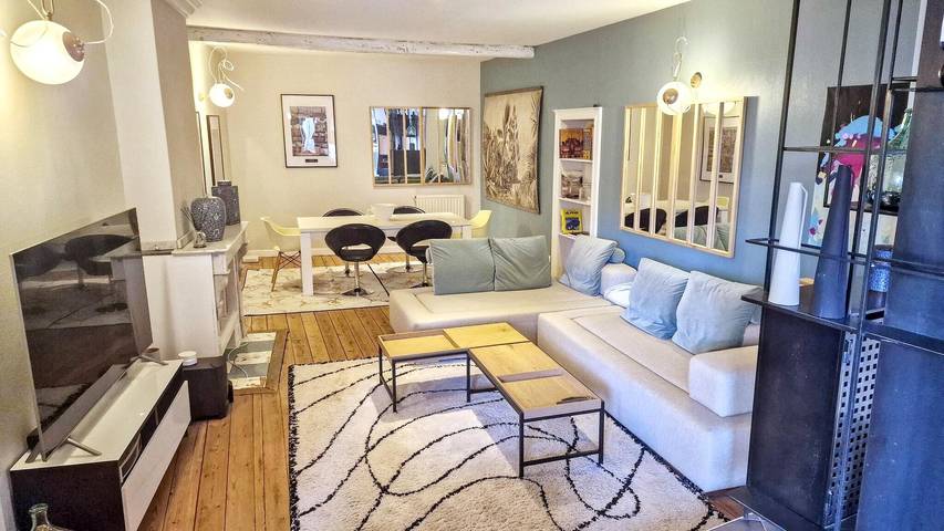 Appartement de vacances pour 6 personnes, avec balcon/terrasse à Albi