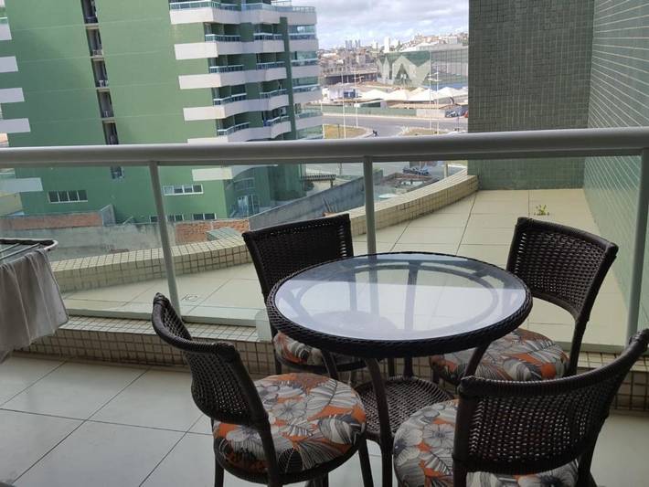 Ferienwohnung für 2 Personen, mit Pool und Balkon sowie Ausblick, mit Haustier in Salvador