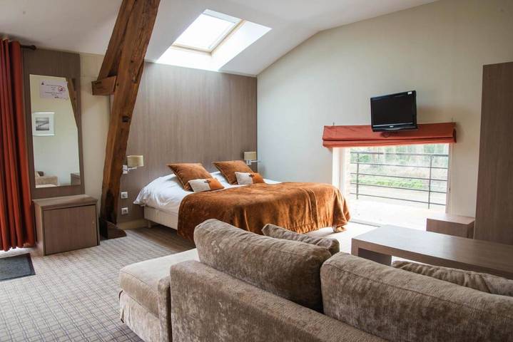 Hôtel pour 2 personnes, avec Terrasse ainsi que Jardin et Vue à Saint-Saëns (Seine-Maritime) - 3