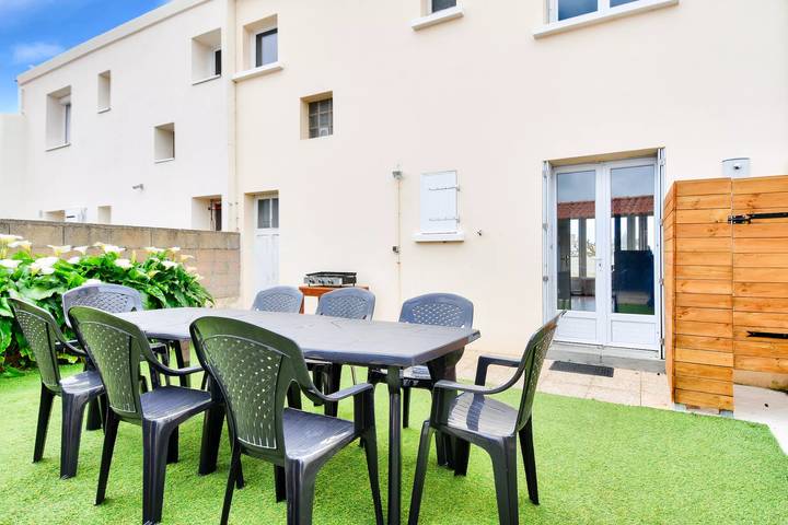 Villa pour 8 personnes, avec jardin à Saint-Hilaire-de-Riez