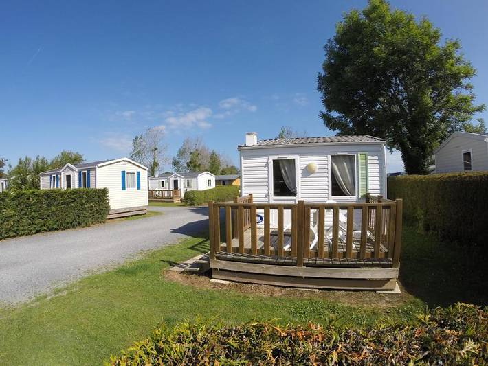 Camping Le Robinson - Mobilheim 2 personen in Colleville-sur-Mer, Bayeux und Umgebung