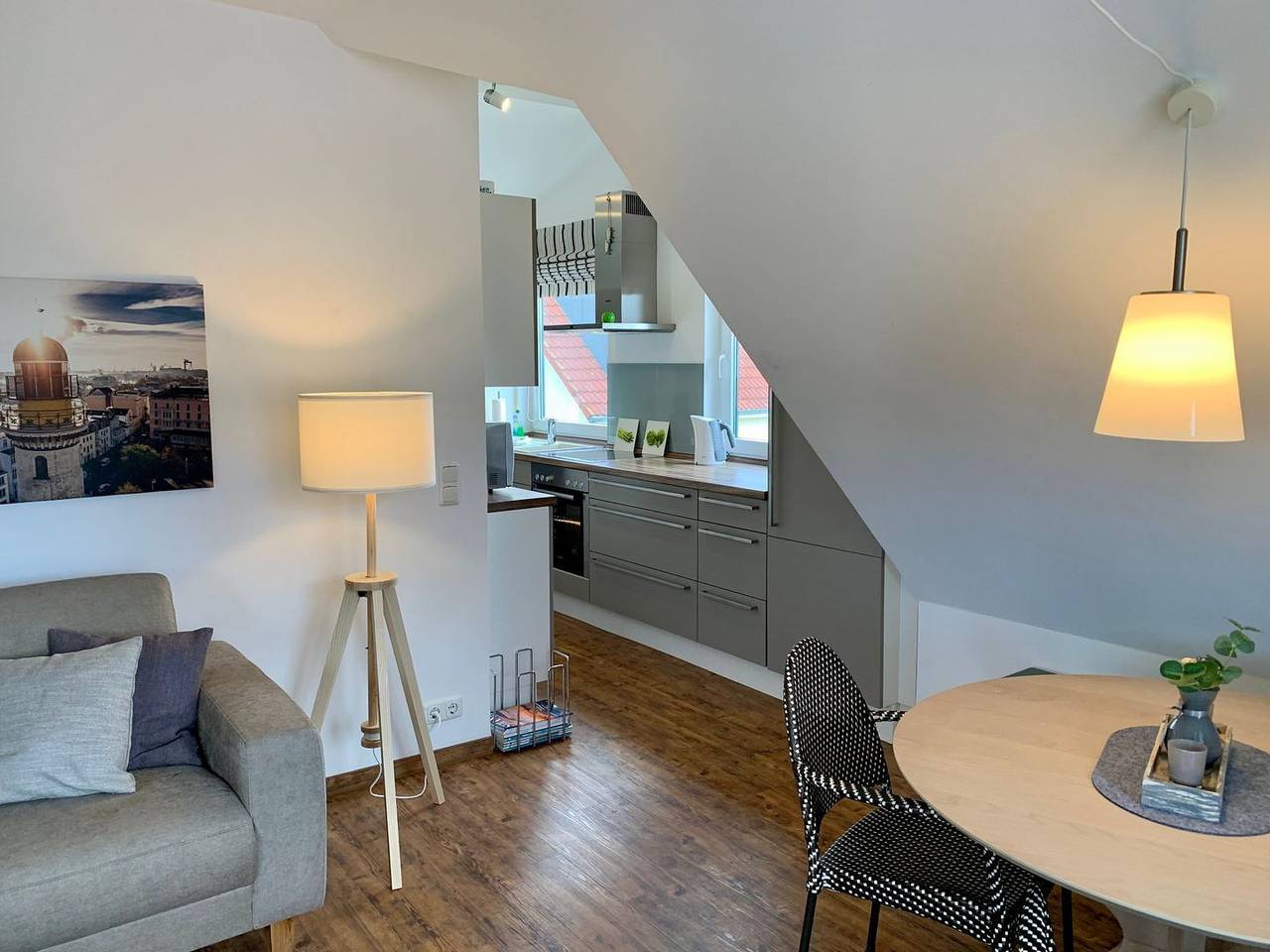 Appartement entier, Fewo Nicoletta – 50 m² Ferienwohnung mit Balkon nah am Strand in Kühlungsborn in Kühlungsborn, Mer Baltique (Mecklenburg)