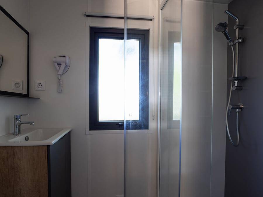 Camping Les Pres Hauts - Sites et Paysages  - Mobilhome 2 personas - Privilège Baronnies 1 Habitación in Sisteron, Forcalquier region