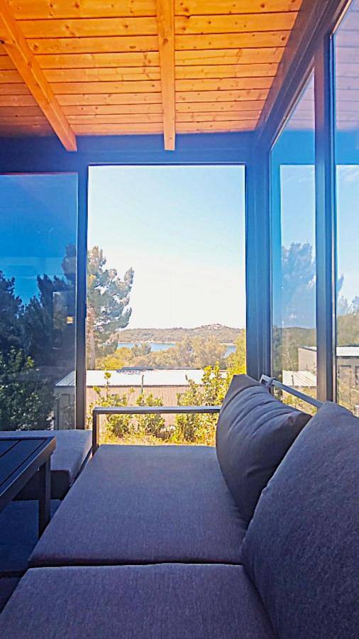 Sea view Bellora by Vellaris, Luxury Mobile Home in Cunski, Lošinj (Kvarner Bucht)