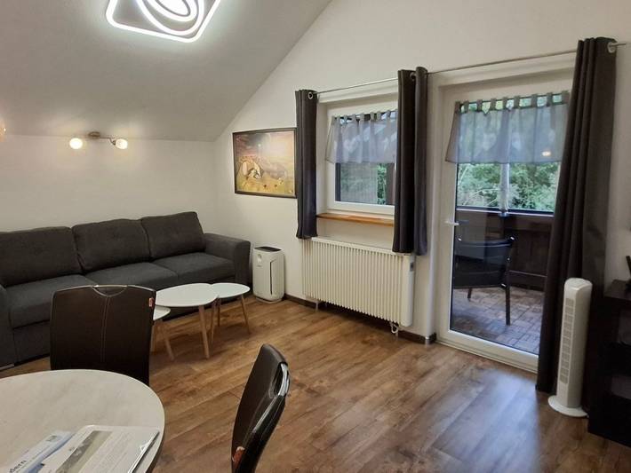 Ferienwohnung für 4 Personen, mit Balkon und Terrasse in Grafenwiesen