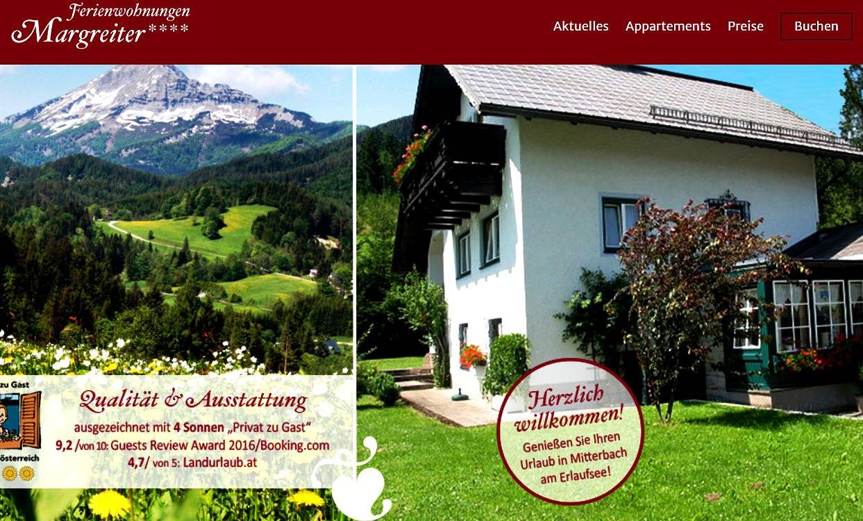 Ganze Ferienwohnung, Ferienwohnungen Margreiter - Appartement Hubertussee in Mitterbach am Erlaufsee, Mostviertel Region