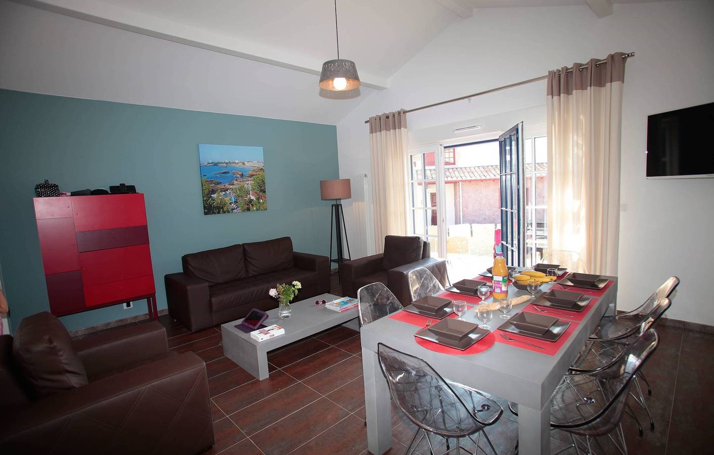 Villa pour 8 personnes avec balcon in Urrugne, Région de Bayonne