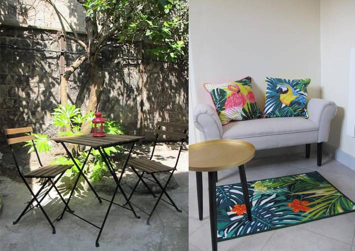 Appartement de vacances pour 2 personnes, avec terrasse et jardin