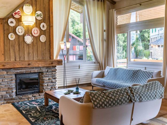 Location de vacances pour 10 personnes, adapté aux familles à Megève