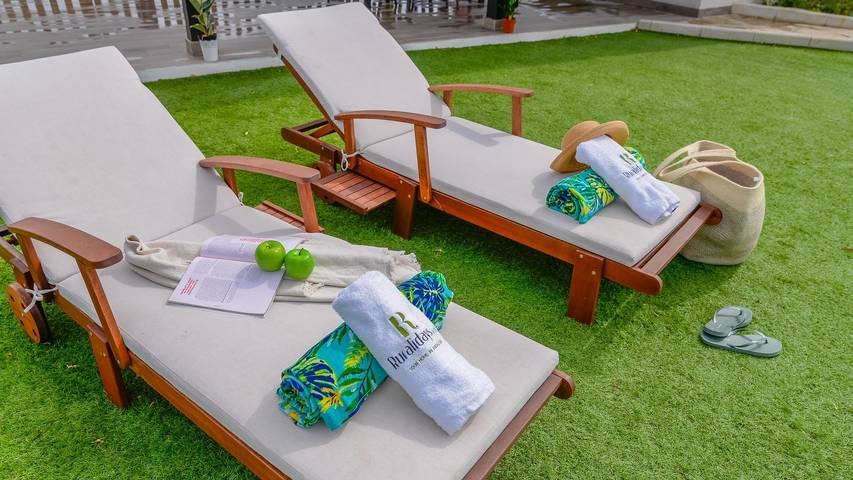 Chalet para 2 personas, con piscina y balcón/terraza en Parque natural de Los Alcornocales - 3