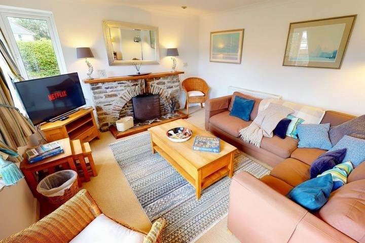 Maison de vacances pour 8 personnes avec terrasse in Croyde, Devon