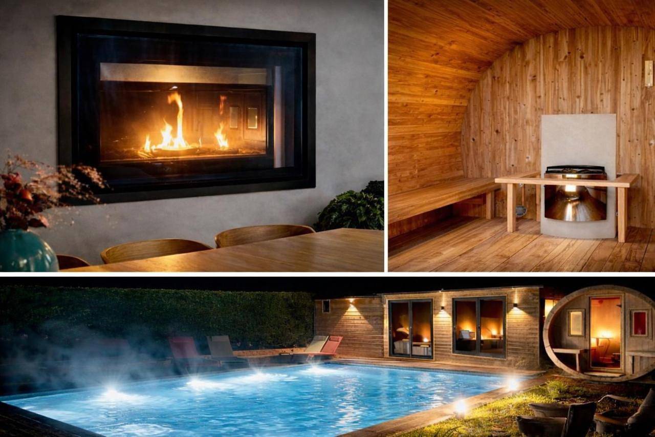 Villa l'Hermitage Piscine Sauna Fitness Deauville in Benerville-sur-Mer, Lisieux und Umgebung