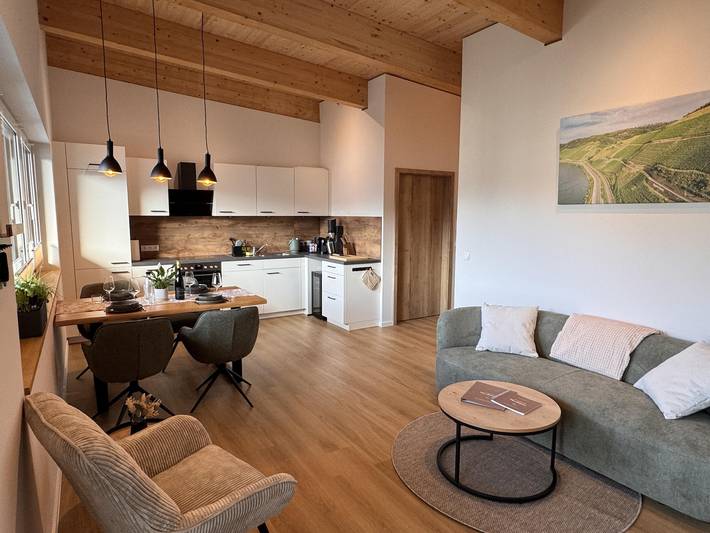 Ferienwohnung für 4 Personen, mit Balkon in Spay (Rhein-Mosel)
