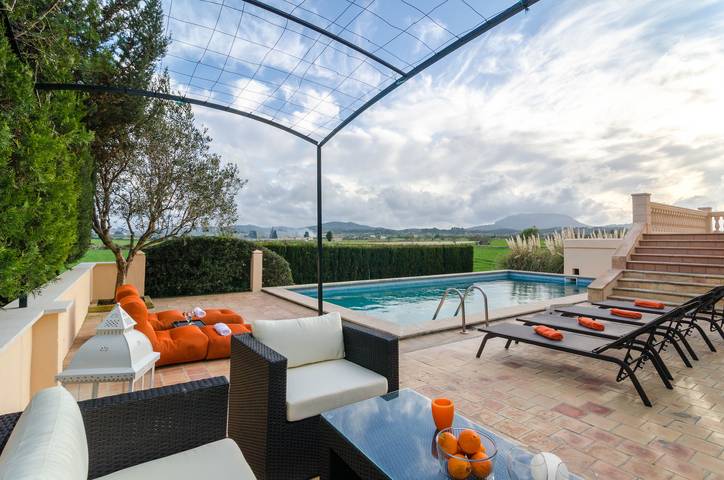 Finca für 7 Personen, mit Pool und Garten, kinderfreundlich in Montuïri - 4