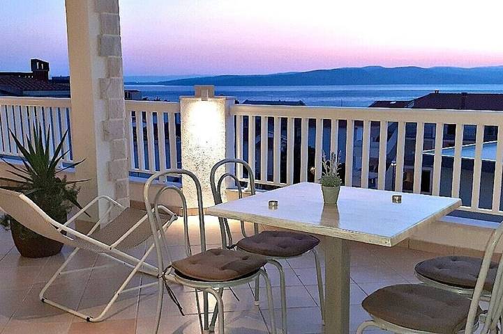 Ferieleilighet for 5 personer, med balkong - 1