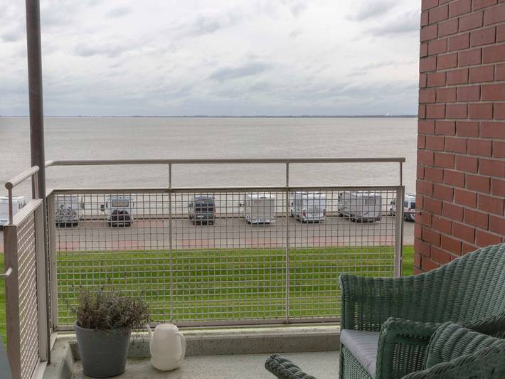 Ferienwohnung für 4 Personen, mit Balkon und Ausblick, kinderfreundlich an der Nordsee - 3