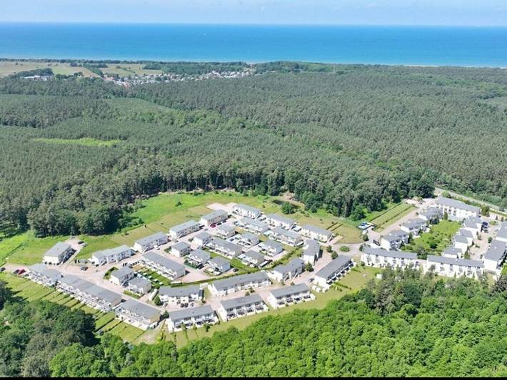 Ferienpark für 4 Personen, mit Garten