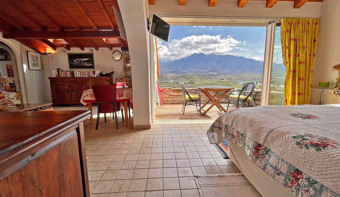 L'Olivette - Suite Canigou - Chambre d'hôtes - Suite Canigou in Eus, Région de Prades